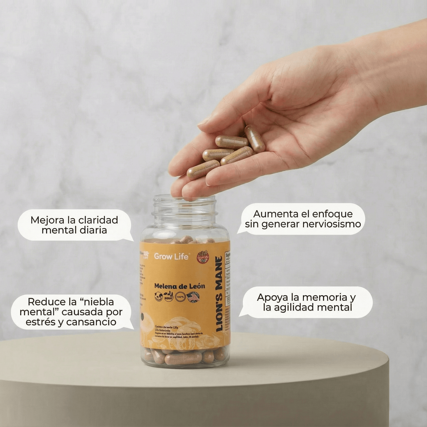 Cápsulas de Melena de León